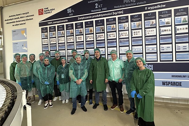 Visit to the Bahlsen factory